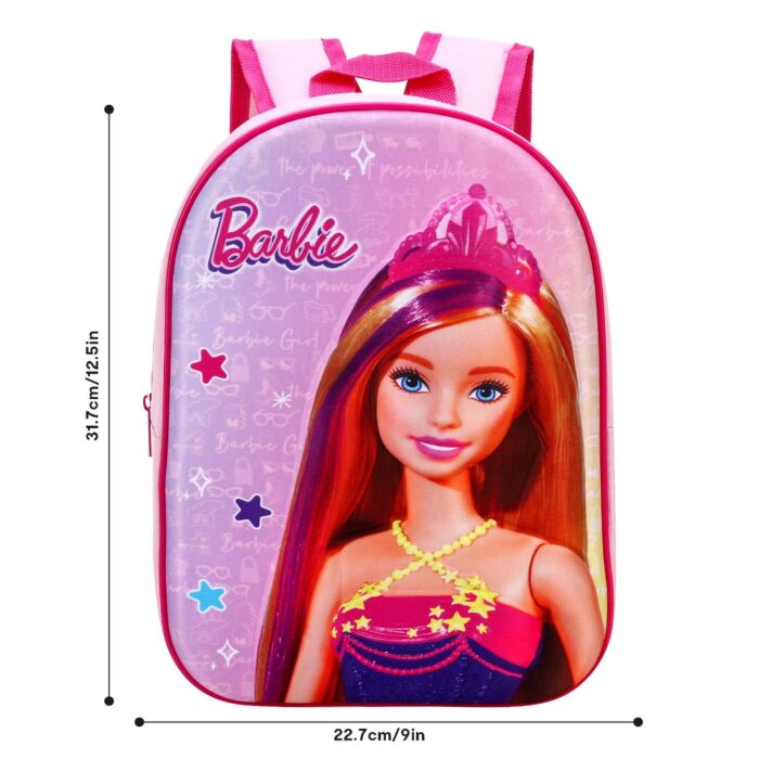 barbie backpack with doll